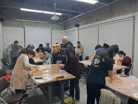 부여군, '우리집 작은 소품 만들기 운영' 체험 행사 운영 리스트 이미지